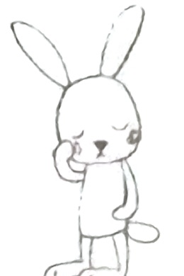 Pondering pose
