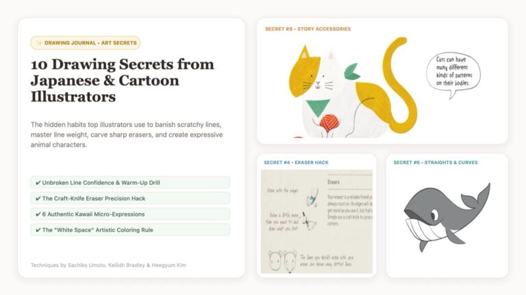 Featured Drawing Secrets Final - CraftyTalks Tutorial Step