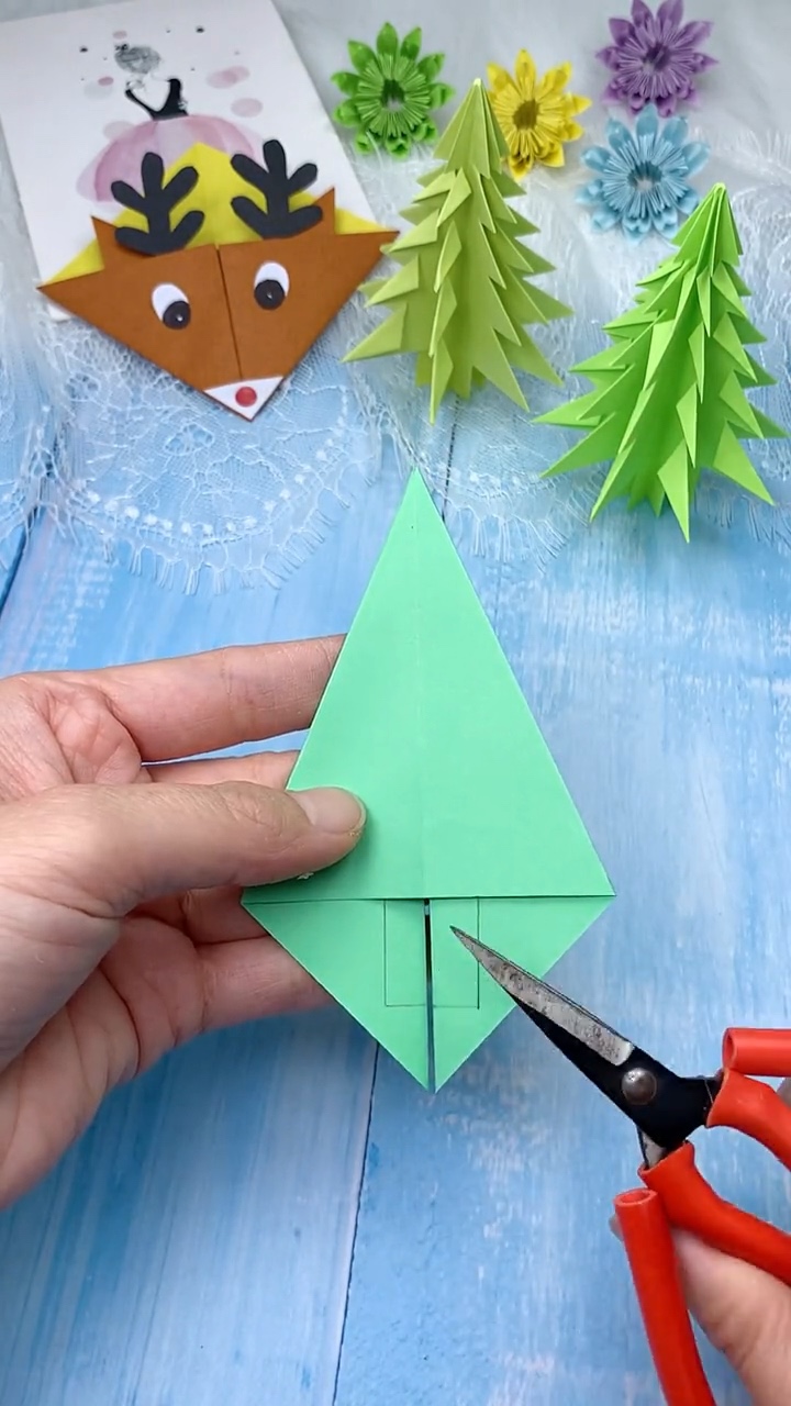 Step 3 Squash Folding Each Flap Flat to Create Eight Symmetrical Facets