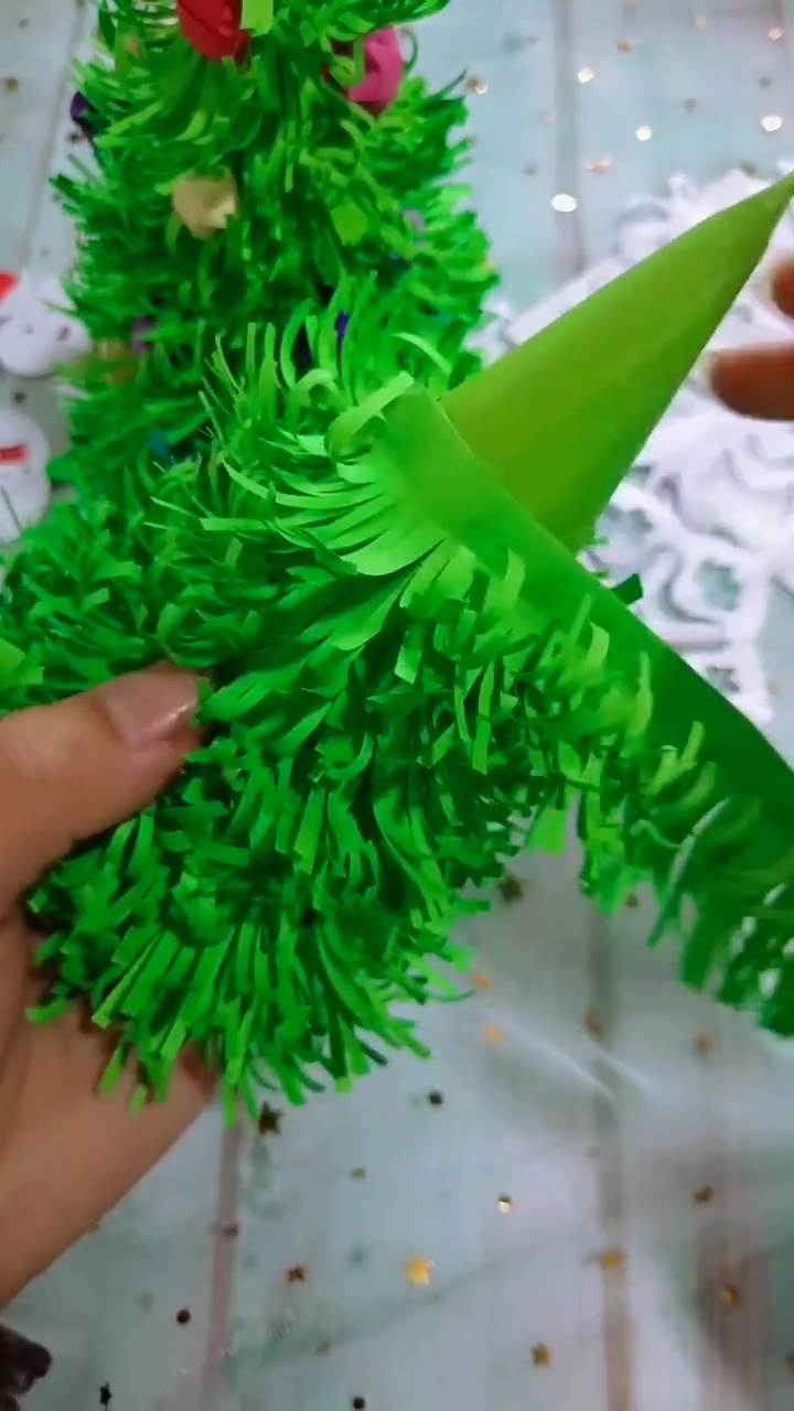 Step 5 Wrapping Dense Fringe Layers Upward to the Conical Peak for Full Volume