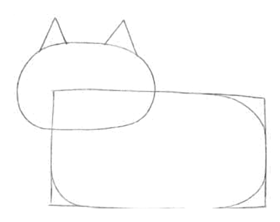 Step 3: Ears and Rounded Corners HD