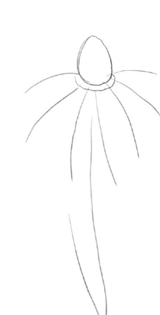 Step 1 Coneflower Armature Guides