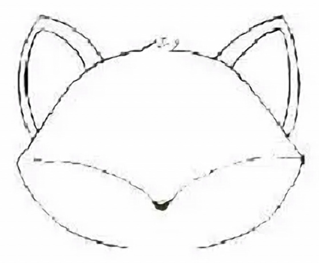 How to Draw a Red Fox Step 2 Body and Neck