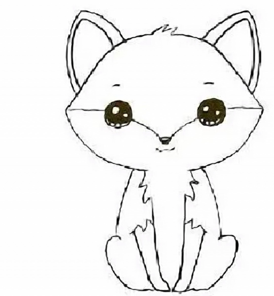 How to Draw a Red Fox Step 5 Fluffy Brush Tail