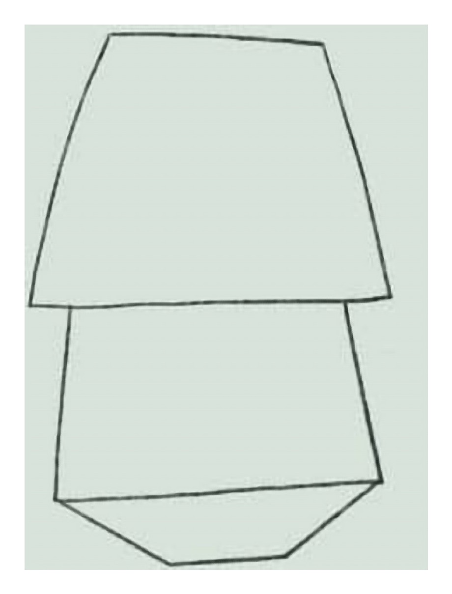 How to Draw a Panda Step 2 Square Body Blocks