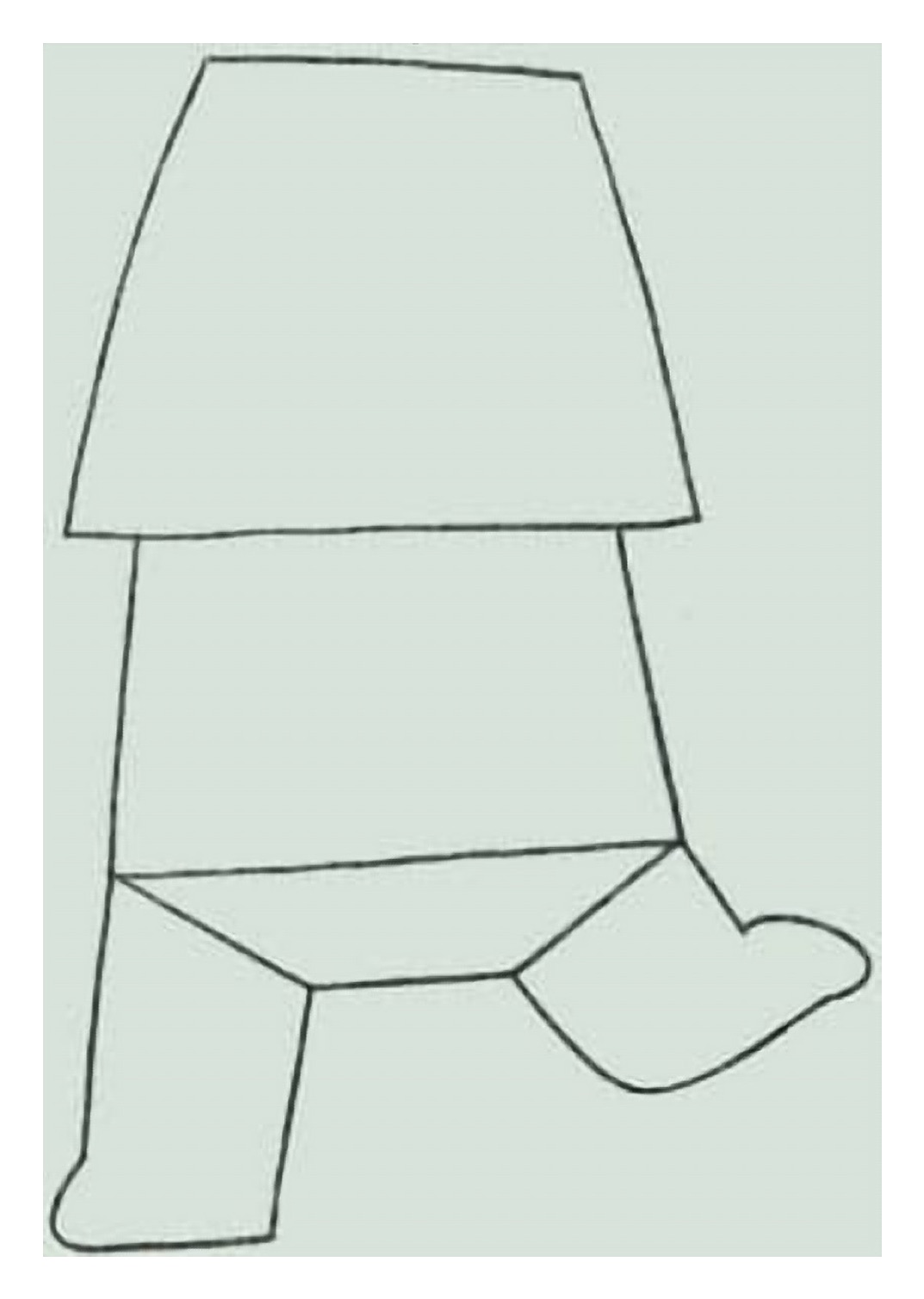 How to Draw a Panda Step 3 Short Legs